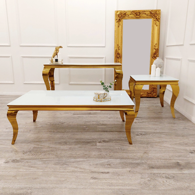 Louis Gold Console Table