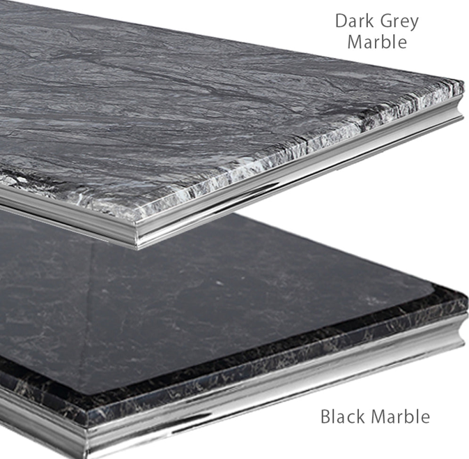 Dining Table Marble | Glass (S3)