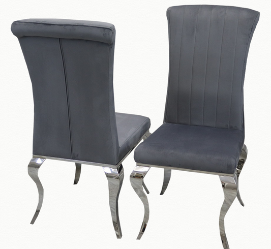 Grey Dining Chair (Singular)